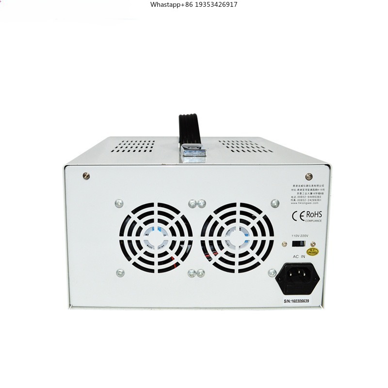 Dual Channel Linear Power Supply 30V 5A - مصدر طاقة خطي جديد قابل للتعديل،