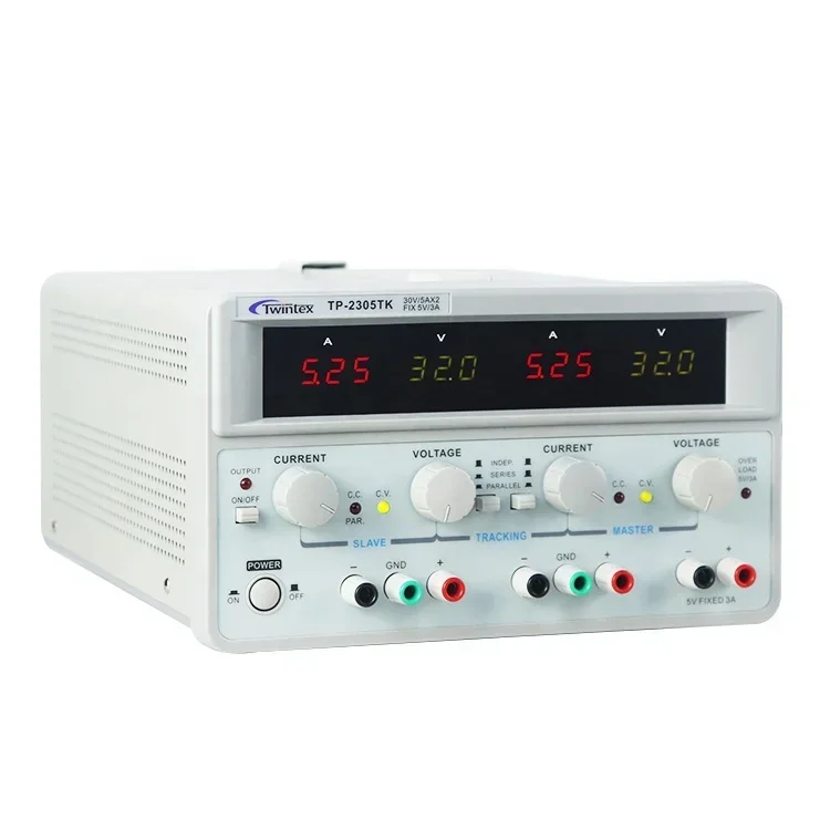 Dual Channel Linear Power Supply 30V 5A - مزود طاقة تيار مستمر مزدوج القناة