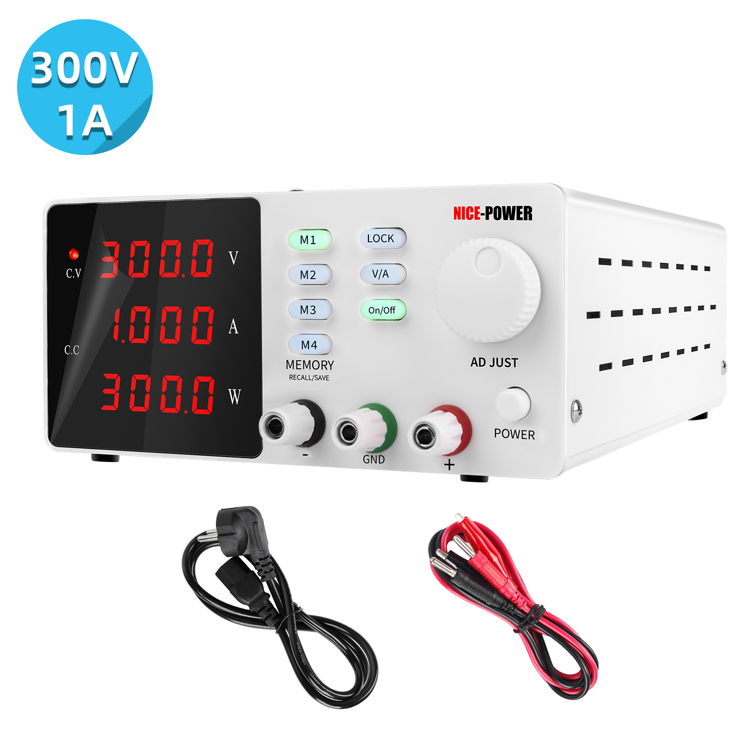 Switching Dc Power Supply 300V 1A - NICE-POWER SPPS-S3001 300 فولت 1A 300