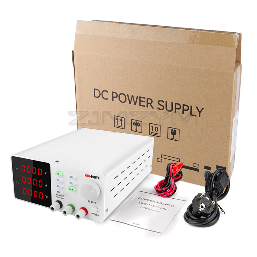 مصدر طاقة مختبري قابل للبرمجة  - مراجعة High Precision Adjustable Lab Power Supply 120V 3A وسعره