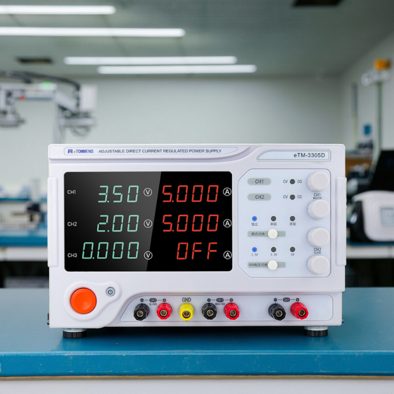 مصدر طاقة خطي لسطح المكتب مكون - مراجعة Linear Dc Power Supply Triple Output وسعره