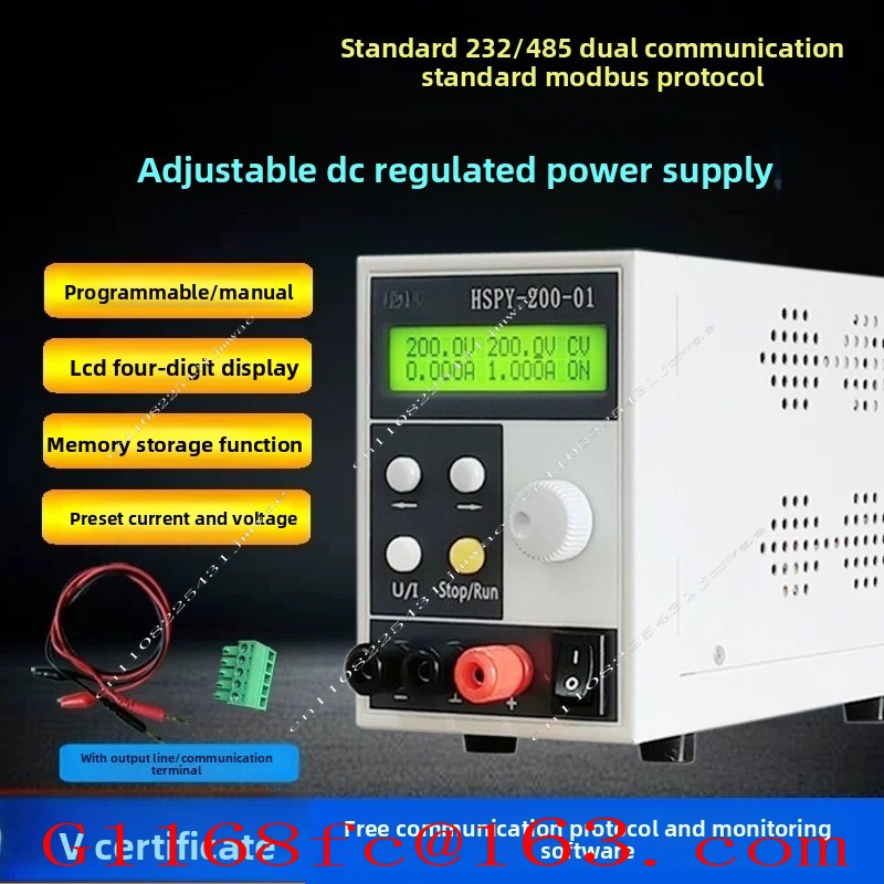 مصدر طاقة مختبري تيار مستمر رب - مراجعة Switching Dc Power Supply 300V 1A وسعره