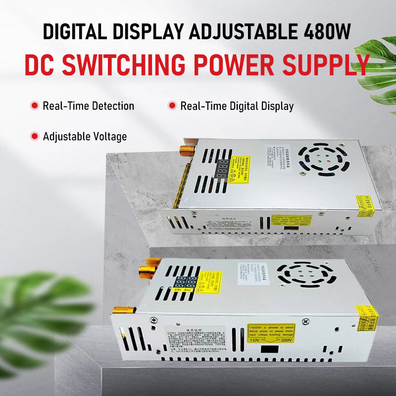 واحد وثنائي المحور 480 واط شاش - مراجعة Switching Dc Power Supply 300V 1A وسعره