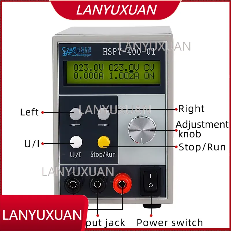 مصدر طاقة رقمي HSPY300-1 بقوة  - مراجعة Switching Dc Power Supply 300V 1A وسعره