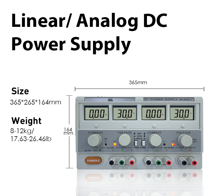 HY3005D-3 مخرجات ثلاثية رقمية  - مراجعة Linear Dc Power Supply Triple Output وسعره