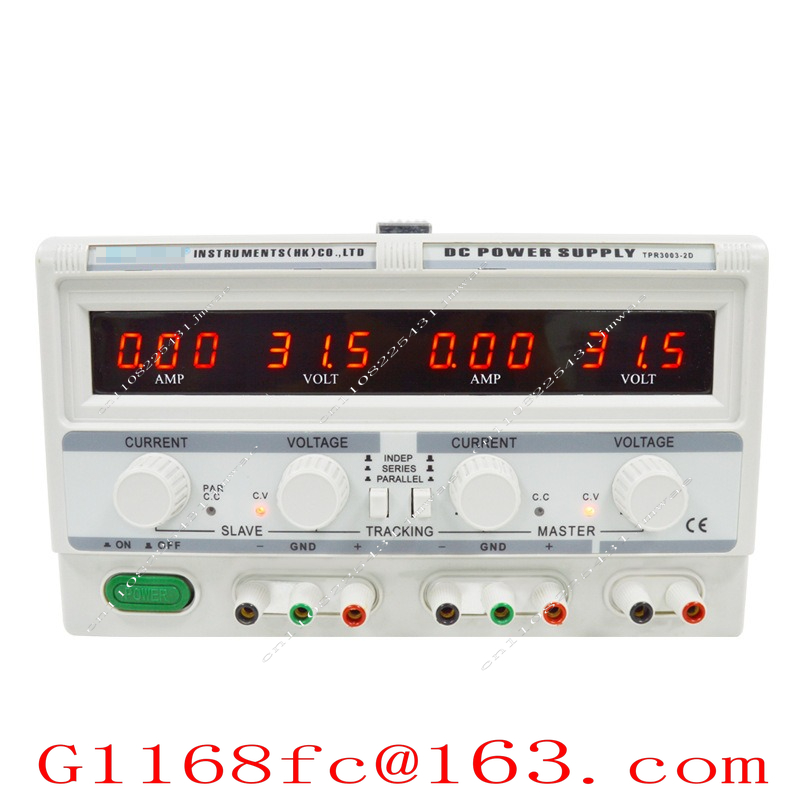 مصدر طاقة خطي قابل للتعديل، 30 - مراجعة Dual Channel Linear Power Supply 30V 5A وسعره