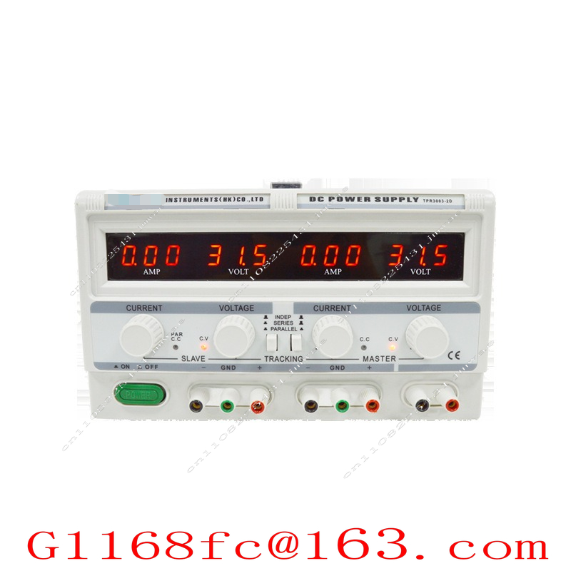 مصدر طاقة خطي قابل للتعديل، 30 - مراجعة Dual Channel Linear Power Supply 30V 5A وسعره