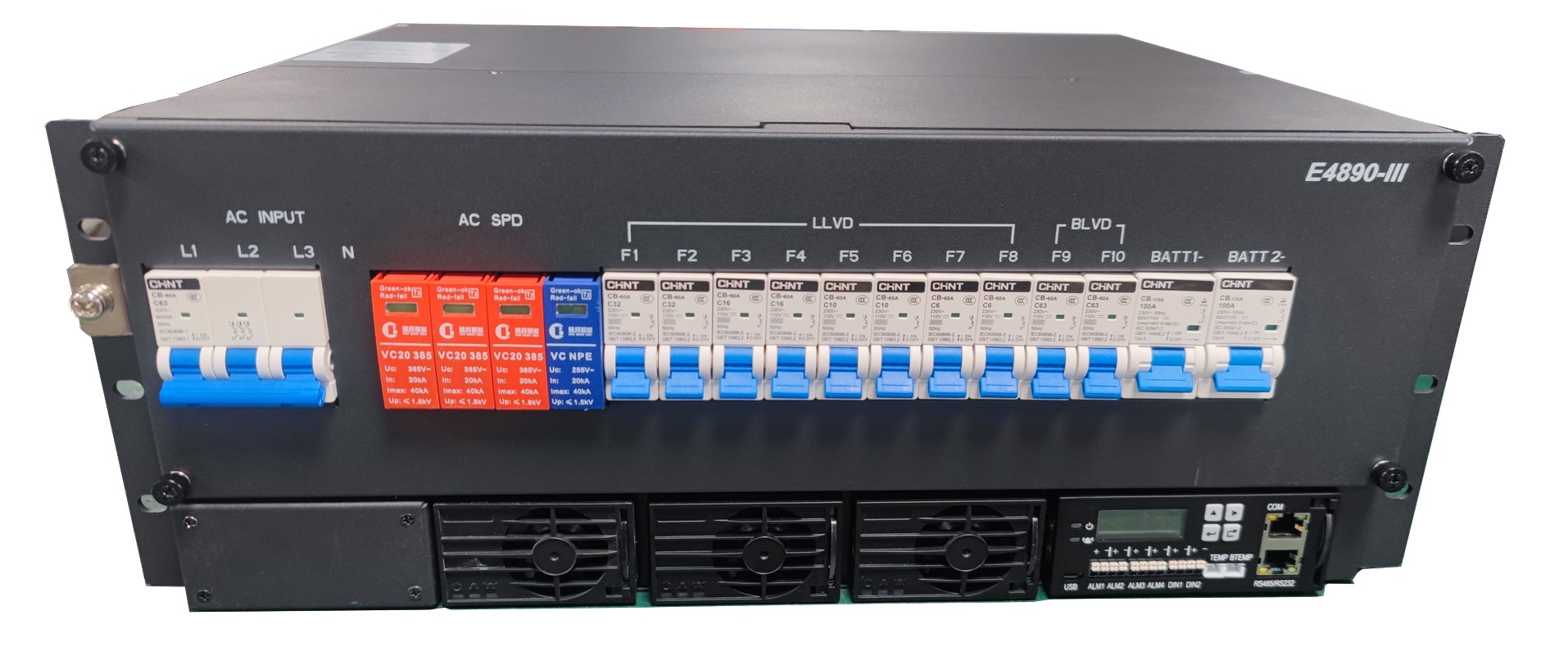 Impow 48v DC نظام المعدل 300A  - مراجعة Telecom Dc Power Supply 48V 50A وسعره